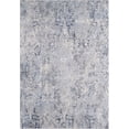 thumbnail image 4 of MDA Rug Imports Angel Collection Faded Abstract Area Rug Blue/Cream 5' X 7' 5' x 8' Indoor Rectangle, 4 of 5
