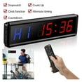 thumbnail image 2 of 1.8" 6 Digits LED Interval Timer Count Down/Up Clock Stopwatch Workout Timer For Garage Home Gym Sport Training ,Versatile Applications, 2 of 7