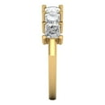 thumbnail image 3 of 1.75 ctw Wedding Band for Women - 18K Yellow Gold Simulated Diamond Stackable Eternity Ring, 3 of 7