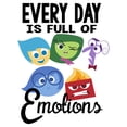 thumbnail image 2 of Girl's Inside Out Every Day is Full of Emotions Graphic T-Shirt, 2 of 4
