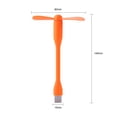 thumbnail image 2 of Portable Economic Mini USB Fan Low Power Bendable for Mobile Power Bank/Laptop/Notebook/Charger Summer Gadgets, 2 of 6