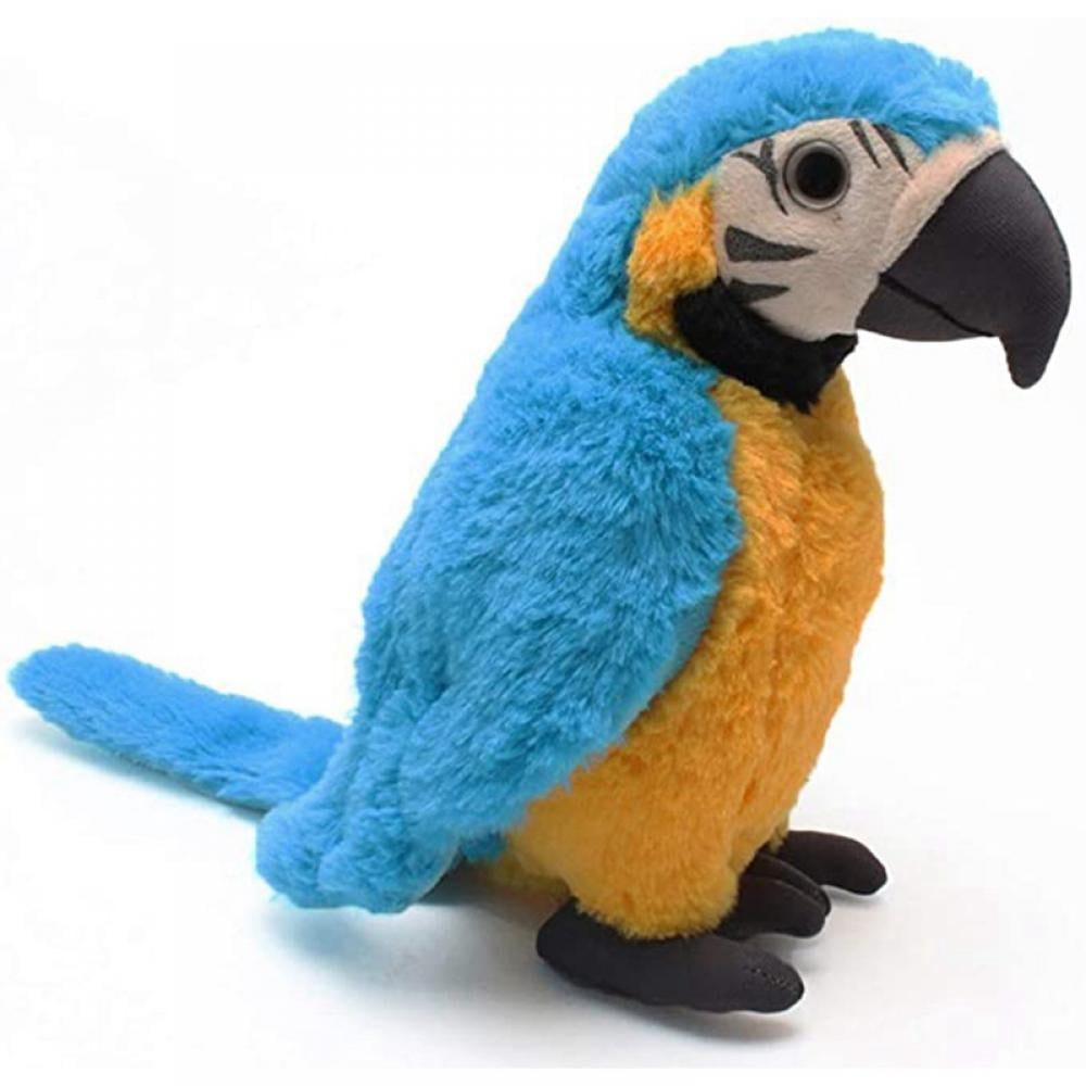 Details about   Cute Electric Talking Parrot Plush Toy Speaking Record Repeats  Electroni Bird 