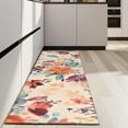 thumbnail image 4 of Pioneer Flower Floral Print Pattern Kitchen Rug Mat,Kitchen Runner Rugs Non Skid Washable,Decorative Kitchen Floor Mats for Kitchen,Sink,Laundry,17"X47", 4 of 5