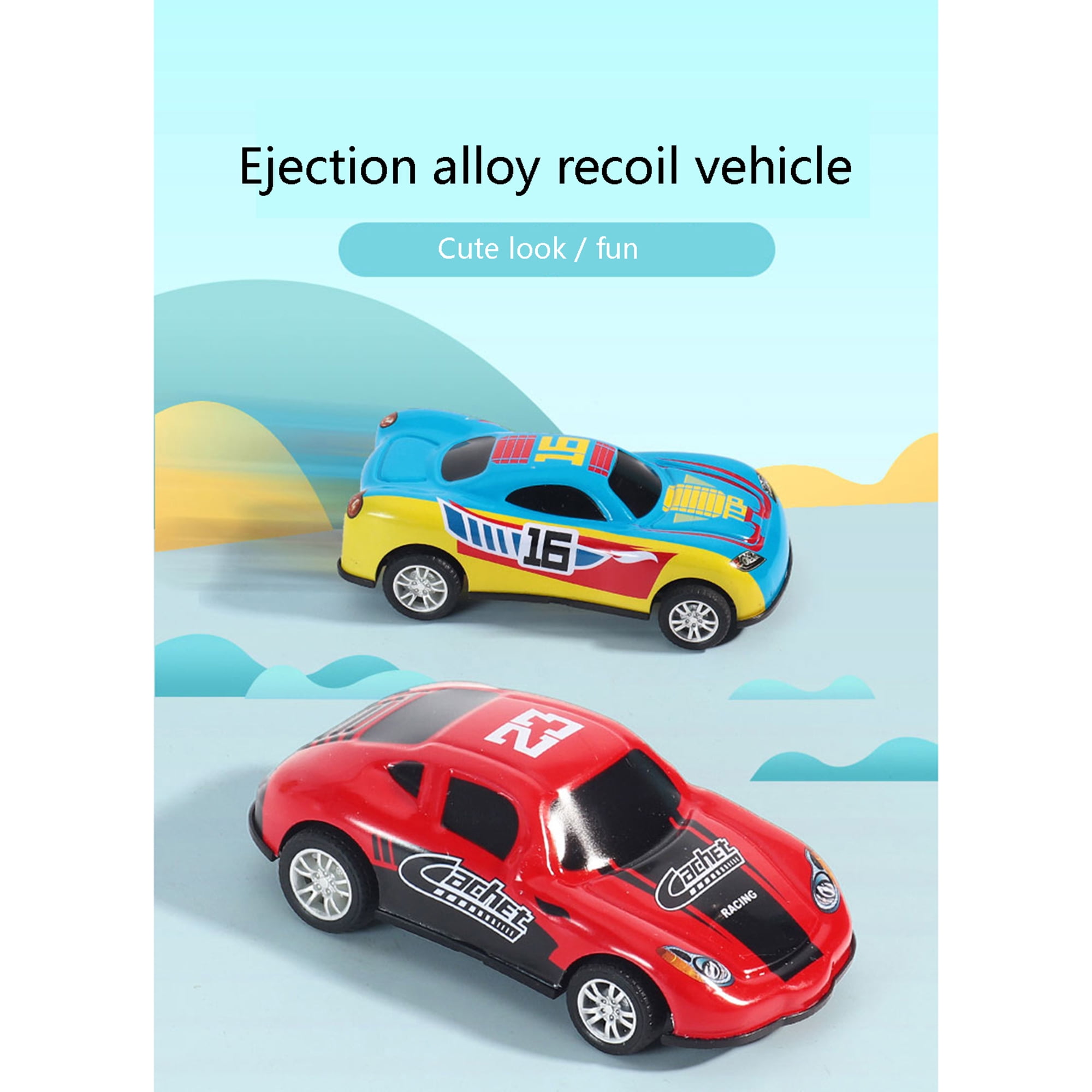Party Favors Rhinestone Decoration Sticker for Toddlers Boys and Girls 3 Year + Cute Mini Die Cast Cars EsOfficce Pull Back Cars 8 Pull Back Vehicles Set Assorted Colors Construction Toy Cars 