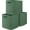 Green, variant on OIAHOMY Storage Cubes 11 Inch Storage Bins-3-Pack Cotton Rope Woven Baskets for Organizing Square Storage Baskets for Shees Organizer Classroom Toy Bins Closet Nursery-Brown