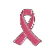 Official Pink Ribbon Breast Cancer Awareness Lapel Pin (1 Pin)