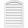 thumbnail image 3 of Ekena Millwork GVPAR34X4202SF Arch Top Surface Mount PVC Gable Vent, 34"W x 42"H, Factory Primed White, 3 of 4