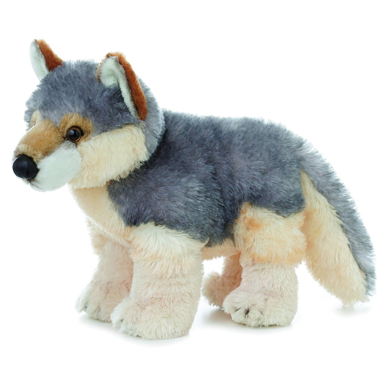 WINTER WOLF & AUTUMN FOX Flopsie 12" Stuffed Animal Plush by Aurora 