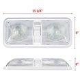 thumbnail image 5 of Techo Techo Interior Lámpara de lectura Doble cúpula 48LED Camper RV Barco Luz interior JAMW Sencillez, 5 of 5