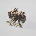 thumbnail image 2 of WRITWAA Khaki Hollow Heart Wooden Pieces for Crafts, Party Favors, Scrapbooking, Home Decor and Creative Projects, 2 of 8