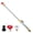 Gray, variant on Jet Nozzle Power Washer for Garden Hose,2026 Pressure Washer Wand with 2 Interchangeable Nozzles (Fan & Jet),3/4 & 1/2 Adapters,High Pressure Spray Gun for Car Washing,Garden,Outdoor Cleaning