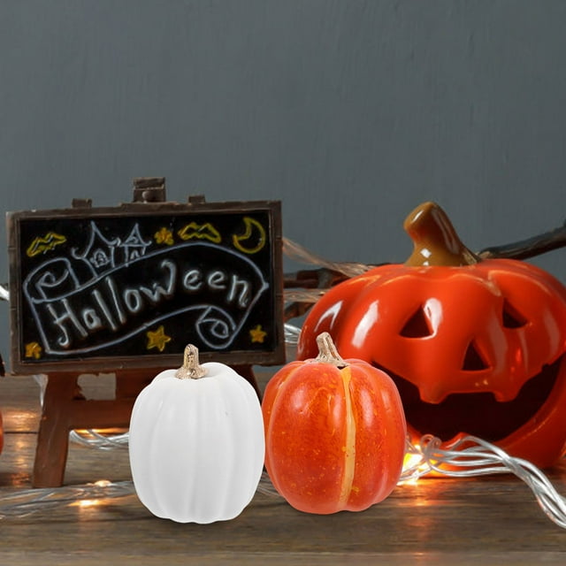 VERDANVERSE 7Ud Accesorio Decorativo De Calabaza Simulada De Foams Para Ambiente Otoñal