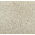 thumbnail image 6 of Fennco Styles Classic Faux Fur Decorative Throw Pillow Cover 18 x 18 Inch - Ivory Plush Cushion Case for Home, Couch, Living Room, Office and Holiday Décor, 6 of 6