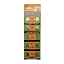 Brooklyn Battery Works Size LR54 V389 389 AG10 L1130 Alkaline Watch Battery - 10 Batteries