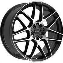 Motiv 18x8 5X4.50 435MB Foil Black Wheel Rim