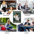 thumbnail image 3 of Penguin Clipboard Decorative Office School Hardboard Wooden Nursing Clip Board and Pull for Standard A4 Letter Size Clipboard for Work Drawing Study 12.6" x 8.7", 3 of 6