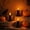 Black01, variant on LED Flickering Candle 10 Inch Flameless Beige Tabletop Decor for Halloween Thanksgiving Christmas Small