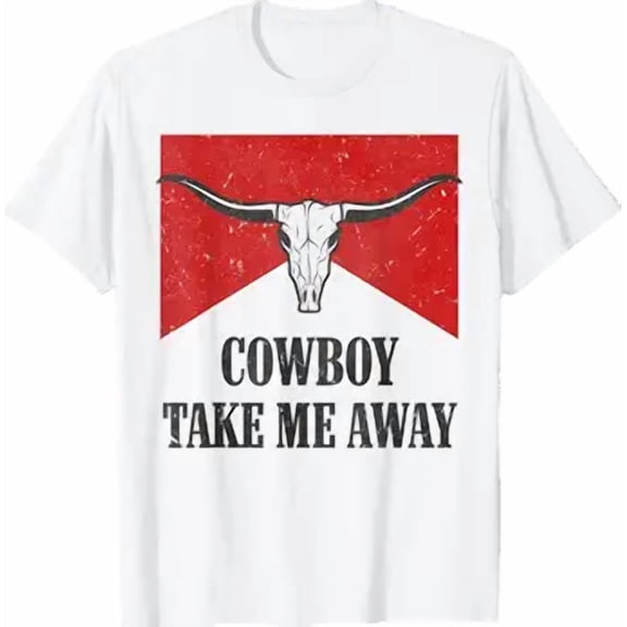 Cowboy Take Me Away Vintage T-Shirt