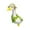 #02, variant on OugPiStiyk Porch Goose Outfits, 23 Inch Tall Cement Plastic Lawn Goose Statue Costume, Spring and Summer Rustic Set for Lawn Goose Statue, Suitable for Easter Party Yard Outdoor