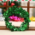 thumbnail image 3 of 7.5m Christmas Decorations Christmas Tree Decorations Christmas Christmas Wire Star Rattan Multicolor Garlands Decorations Christmas Door Birds Stained Glass Window Hanging Decorations for Christmas, 3 of 3