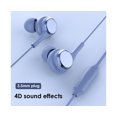 thumbnail image 2 of 3.5mm Wired In-Ear 4D Stereo HiFi Music Earphone Headset with Mic for Phone PC-Purple, 2 of 5