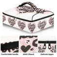 thumbnail image 2 of Iauyy Casserole Carrier for Hot Food Insulated Casserole Travel Carry Bag with Lid Food Warmer Bag for Party/Picnic,Happy Day, 2 of 7