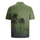 thumbnail image 4 of Blusa y camisa de manga corta con cuello vuelto para hombre, informal, de moda, de color liso, con botones, solapa y hebilla de gancho, camiseta de manga corta de poliéster para hombre., 4 of 5