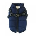 thumbnail image 2 of Padded Vest Dog Jacket - Warm Zip Up Dog Vest Fleece Jacket with Dual D Ring Leash - Winter Water Resistant Small Dog Sweater - Dog Clothes for Small Dogs Boy and Medium Dogs for Everyday Use, 2 of 7