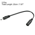 thumbnail image 3 of Uxcell Tip Adapter Connectors Converter 5.5x2.1mm to 3.0x1.1mm 17cm DC Power Connect 2pack, 3 of 3
