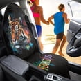 thumbnail image 4 of POLERO Watercolor Tiger Sweat Carseat Protector, Universal Waterproof Non Slip Cover, Suitable for Cars Vans and Truck Seats, for Car Enthusiasts Drivers, 4 of 7