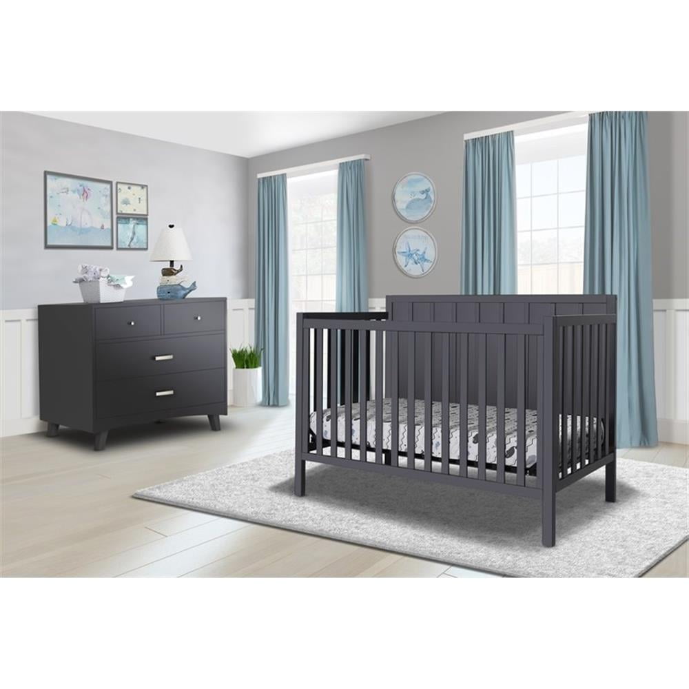 Sorelle Furniture Essex 4-in-1 Convertible Crib