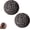 Black-3cm, variant on Rongyun Callus Ball for Hand, Rock Climbing Grip Trainer, Skin Conditioning Callus Building Grip Training Fidget, Non-Sweat Moon Grip Ball Callus Rock for Athletes
