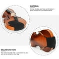 thumbnail image 4 of CIMAXIC 1Pc Violin Shoulder Mat Black Support Pad for Performance and Practice, 4 of 8