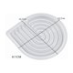 thumbnail image 1 of Molde cuadrado redondo a rayas, posavasos curvo ondulado con arco, molde de silicona for manualidades DIY, 1 of 2