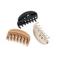 thumbnail image 2 of Goody Planet Arge Rounded Clip 3Ct - Neutral, 2 of 5