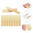 thumbnail image 4 of 10pcs Saxophone Reeds Saxophone Accessories Soprano Sax Reeds Replacement, 4 of 8