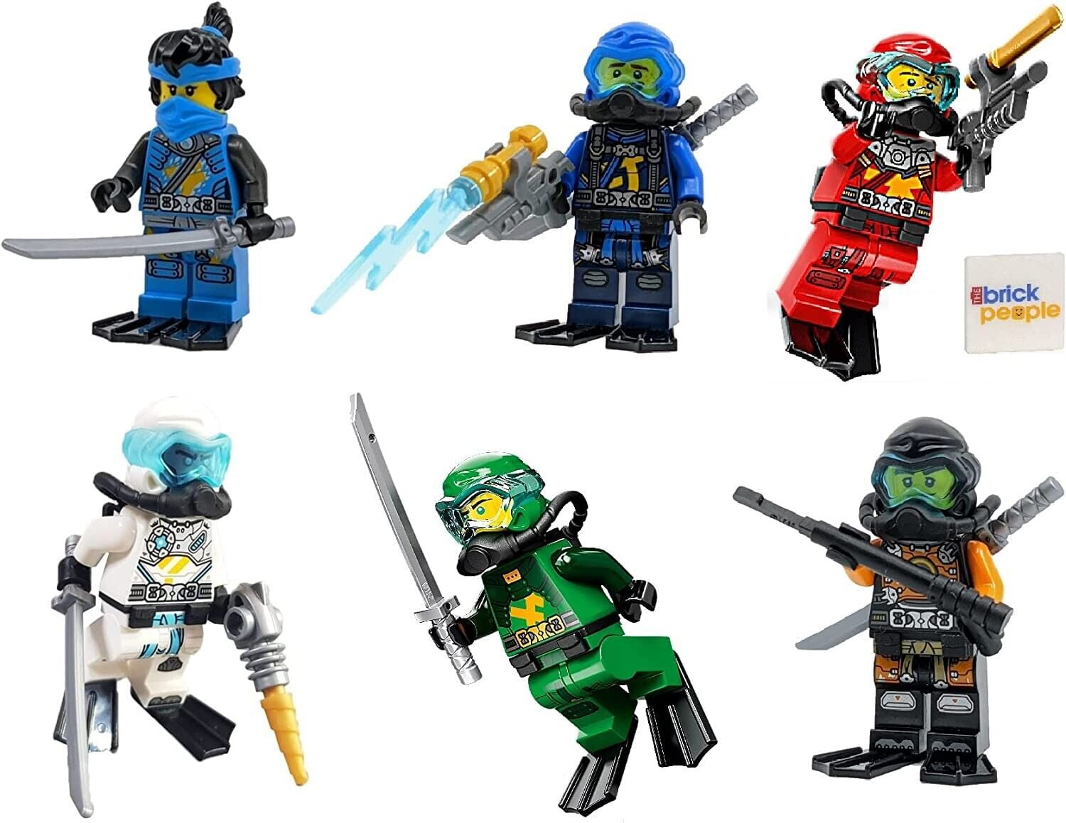 LEGO Ninjago Jay Spinjitzu Master 70635 68 Pieces Walmart