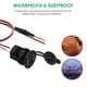 thumbnail image 4 of Red Cargador USB Dual para manillar de motocicleta, 12v, resistente al agua, enchufe para encendedor de cigarrillos, 4 of 5