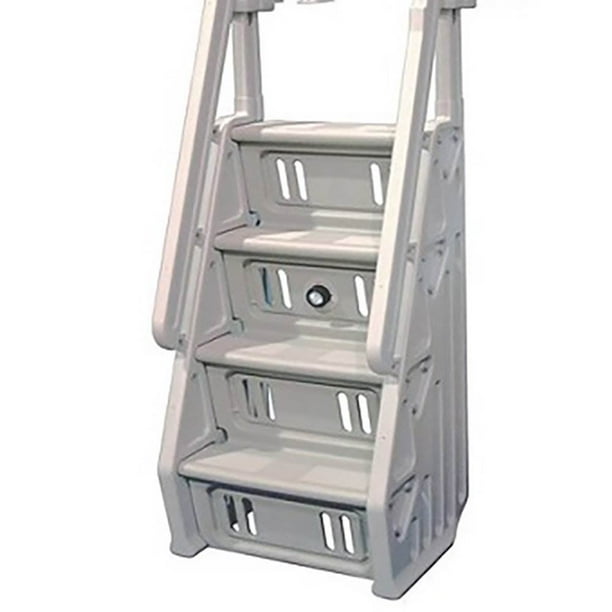 Pool ladder with gate deals