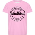 thumbnail image 4 of XUELUO Toddler Boys Shirts & Tops Summer Letter Print Trendy Round Neck Short Sleeve Casual Comfortable Tops Tshirts Activewear,Pink,4-5 Years, 4 of 4