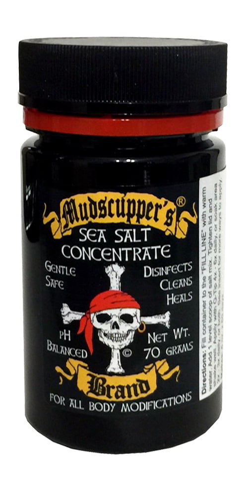 DIY Piercing Aftercare Spray Piercing Sea Salt Mixture by Mudscupper