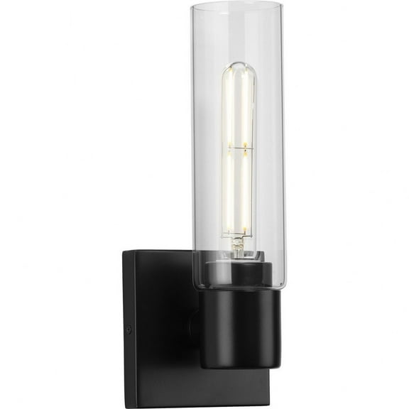 P300299-031-Progress Lighting-Clarion - 1 Light Bath Vanity-Matte Black Finish