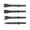 4pcs Air Chisel, variant on 9150 120mm Professional Handheld Pistol Gas Shovels Air Hammer Small Rust Remover Cutting Drilling Chipping Pneumatic Tool ,Efficient and Reliable
