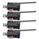 thumbnail image 3 of 4 PCS Limit Switches Waterproof Momentary Push Button Switch 2 Long Hinge Lever Micro Switches, 3 of 3