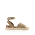 thumbnail image 2 of Sandalia DREAM PAIRS SDPW2359W Plataforma Cuña Taupe 8, 2 of 6