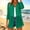 Army Green, variant on Womens 3/4 Sleeve Open Front Cardigan Sheer Kimono Swimsuit Coverups Duster Casual Chiffon Long Blouses Beach Coats, 2026 New Limited-time Off