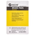 thumbnail image 5 of Niche Organic Brake Pad Set for Honda CRF250L Motorcycle MK1002842, 5 of 9