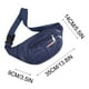 thumbnail image 3 of Riñonera Bandolera de Lona para Hombre - Bolsa Deportiva de Gran Capacidad con Múltiples Bolsillos, Convertible En Bolso de Pecho/Hombro para Viajes, Trabajo y Uso Casual, 33 X 20 X 15 Cm, 3 of 3