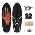 thumbnail image 2 of Monopatín para principiantes, cubierta de de arce, completo para , jóvenes, , ruedas de camiones, rodamiento ABEC, patín de arranque, t Garra DYNWAVEMX  Patineta completa, 2 of 4
