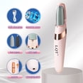 thumbnail image 4 of LQT Electric Foot File – Rechargeable Callus Remover for Hard, Cracked Skin – at-Home Pedicure Kit for Smooth Feet (Men & Women) (Pink), 4 of 7